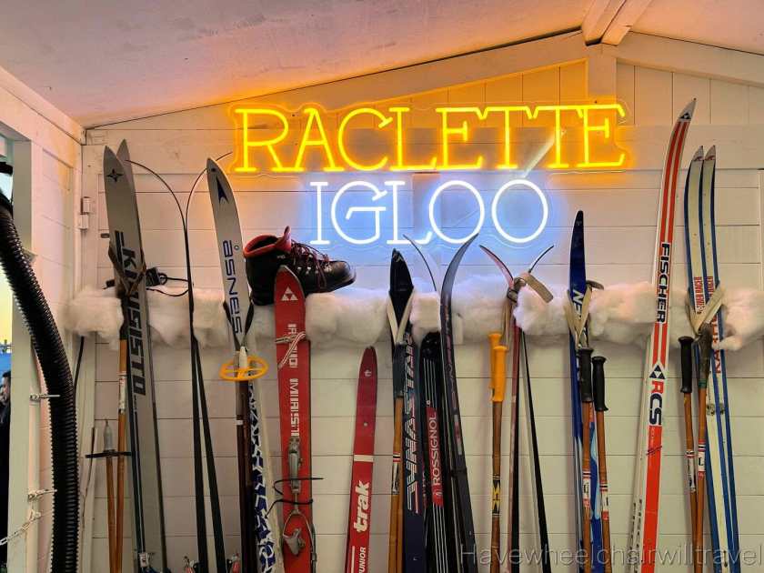 Raclette Igloo Sydney review - Have Wheelchair Will Travel