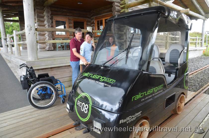 Rail Cruising Rotorua - accessible New Zealand - Have Wheelchair Will Travel