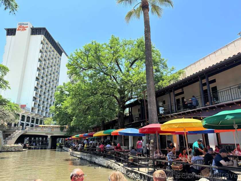 San Antonio Marriott Rivercenter on the River Walk - accessible San Antonio - Have Wheelchair Will Travel