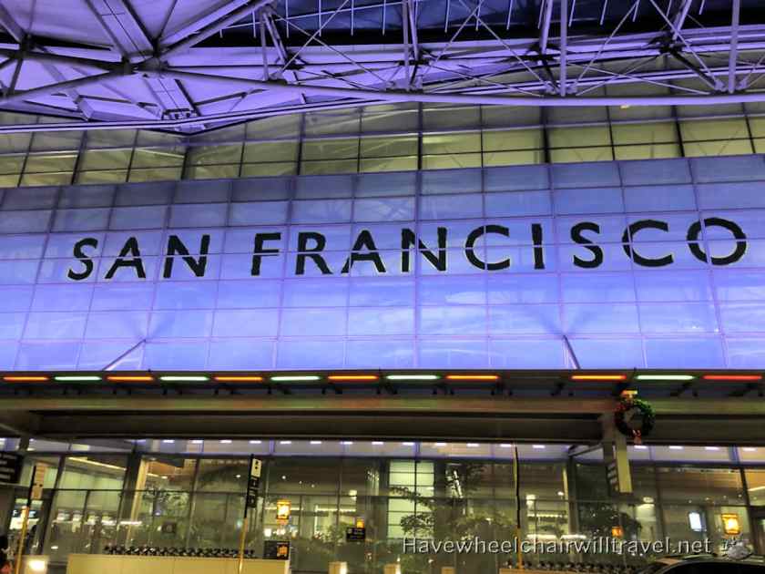 San Francisco International Airport- Have Wheelchair Will Travel