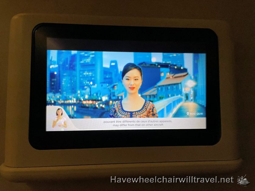 Singapore Airlines economy class review - Have Wheelchair Will Travel
