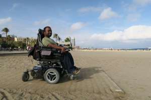 Travelling with a personal assistant.