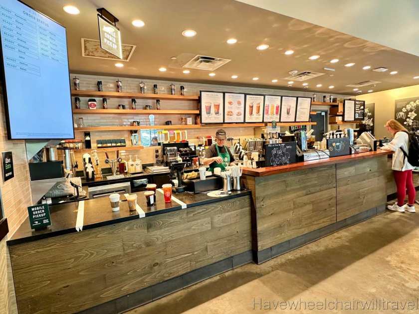 Starbucks Washington DC - first signing store in the US - Have Wheelchair Will Travel