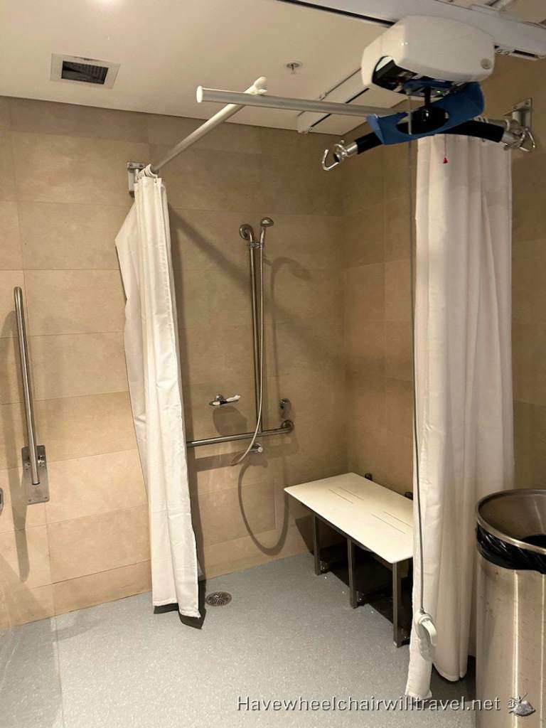 Sydney Domestic Airport Changing Places Bathroom - Have Wheelchair Will Travel