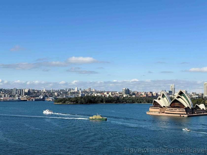 Sydney Harbour Bridge - wheelchair access - Have Wheelchair Will Travel 