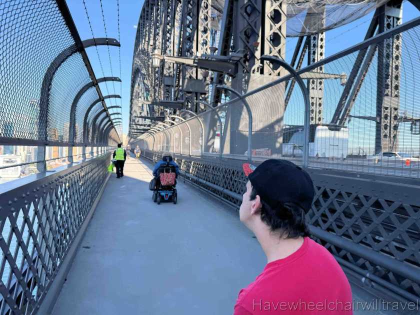 Sydney Harbour Bridge - wheelchair access - Have Wheelchair Will Travel 