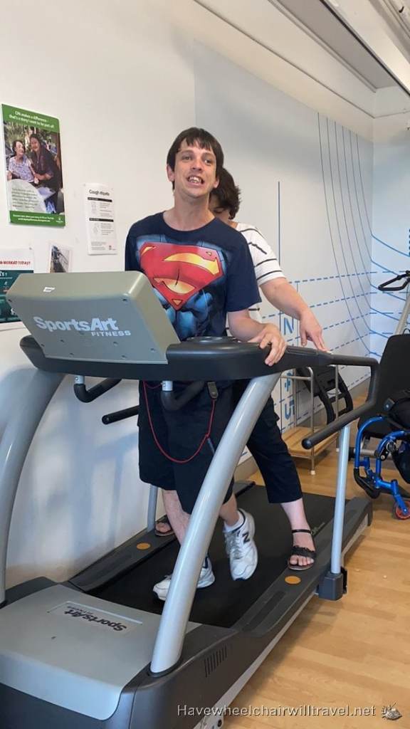 Cerebral Palsy Alliance gym - Have Wheelchair Will Travel 