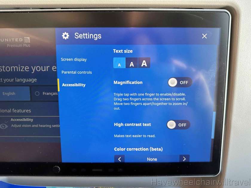 United Airlines Premium Plus review - Have Wheelchair Will Travel