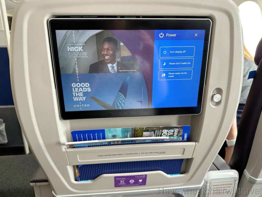 United Airlines Premium Plus review - Have Wheelchair Will Travel