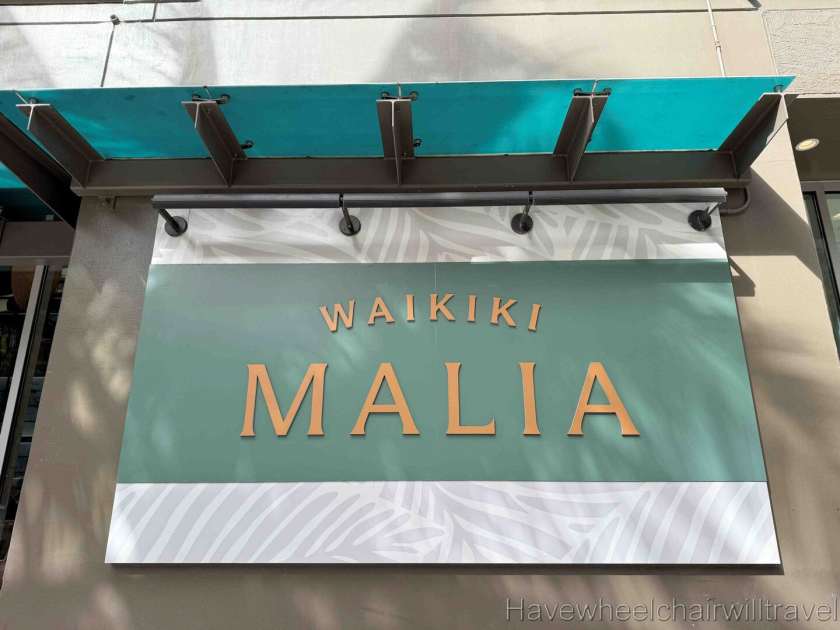 Waikiki Malia hotel review - Have Wheelchair Will Travel