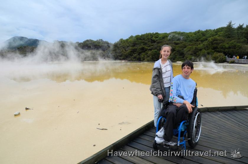 Wai-O-Taupu Thermal Wonderland - Geothermal Park - Have Wheelchair Will Travel