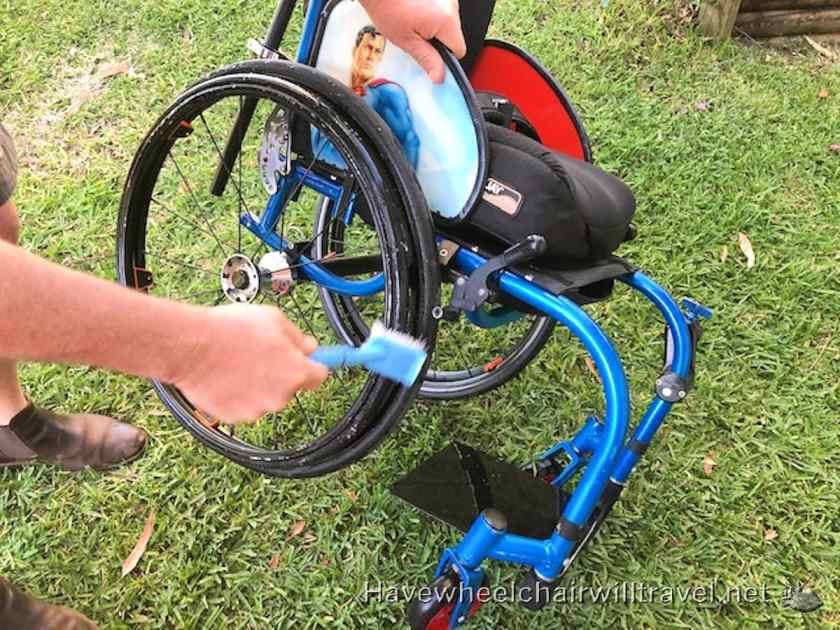 Wheelchair cleaning & Hygiene - Have Wheelchair Will Travel