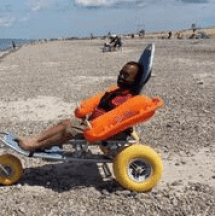 Travelling with a personal assistant.